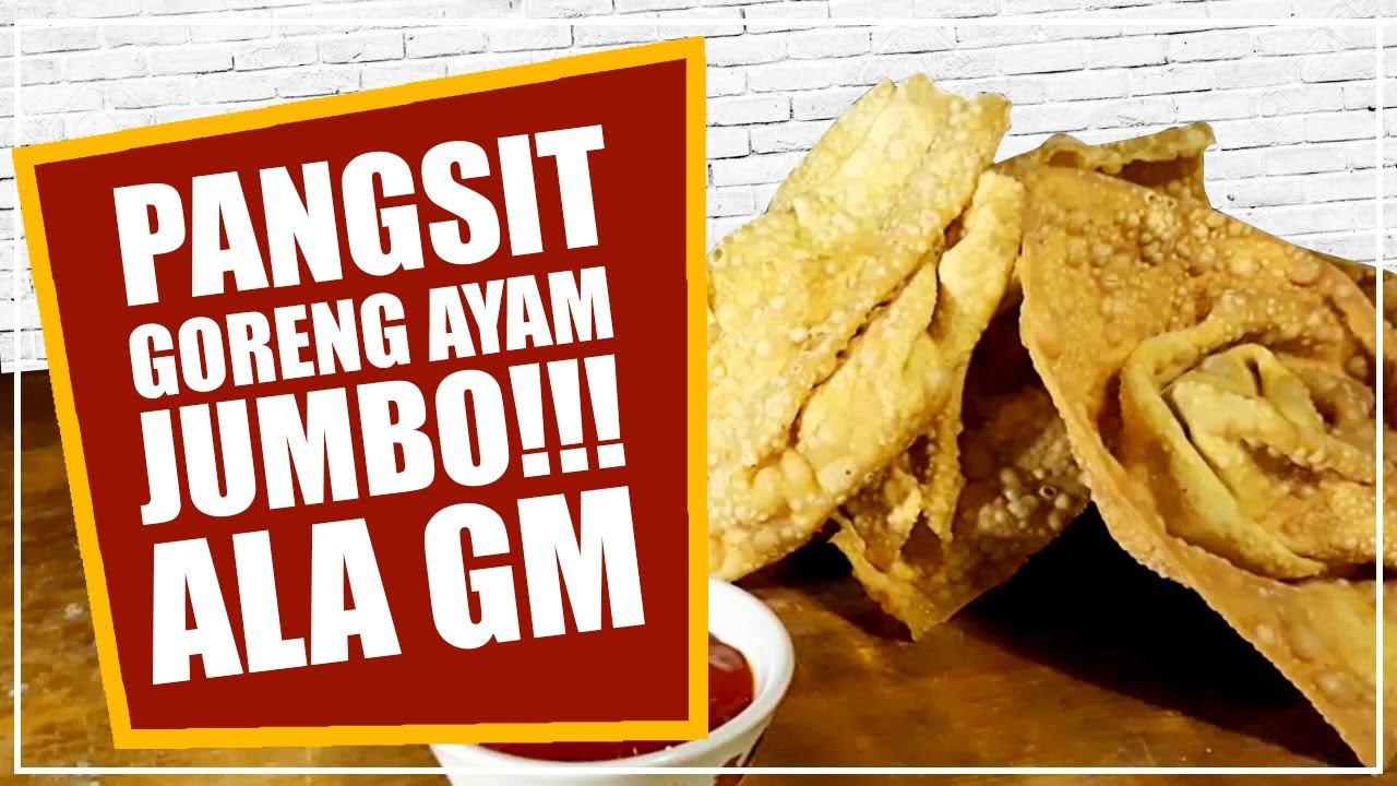 RESEP PANGSIT GORENG ALA GM
