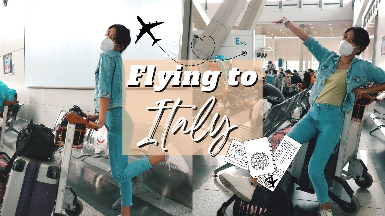 Flying to Italy from Philippines! | Travel Vlog 2021