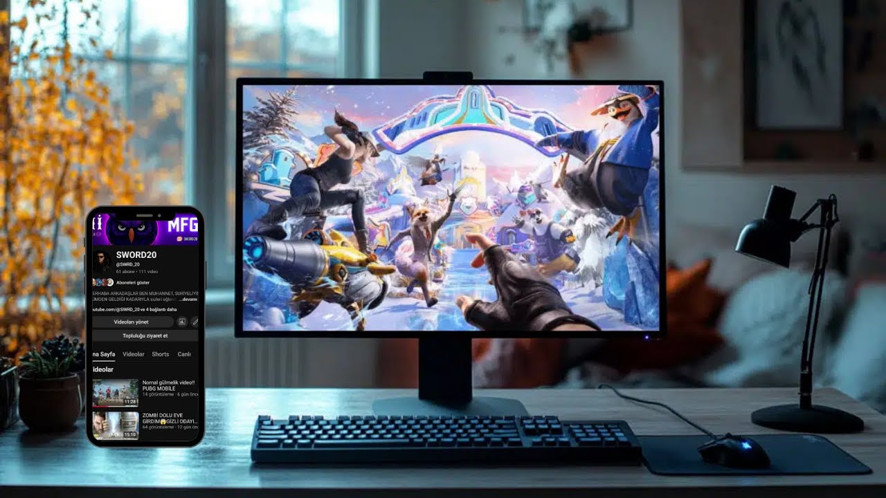 YENİ GELEN KARLI SÜRÜMÜ DENEDİM🥶PUBG MOBİLE @SWORD20