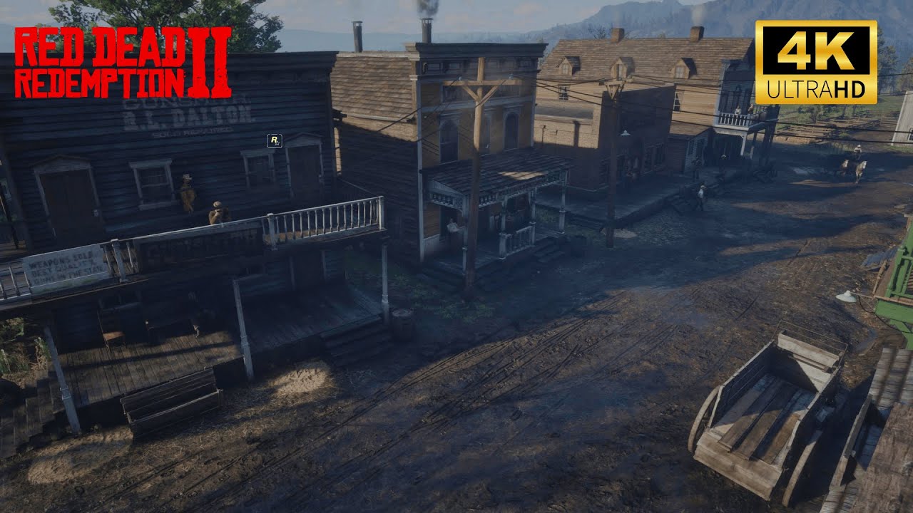 A Day in Valentine - Red Dead Redemption 2 (PS5 4K)