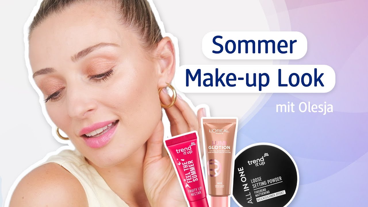 Sommer Make-up Look mit Olesja