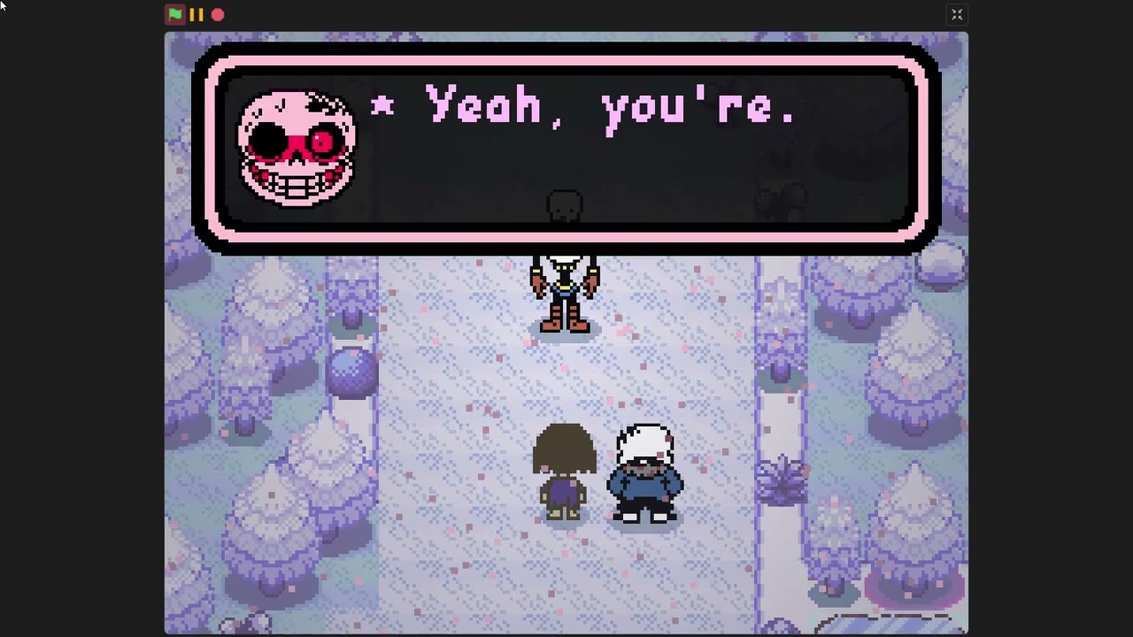 Horrortale   Papyrus Encounter  fangame by Sansiago