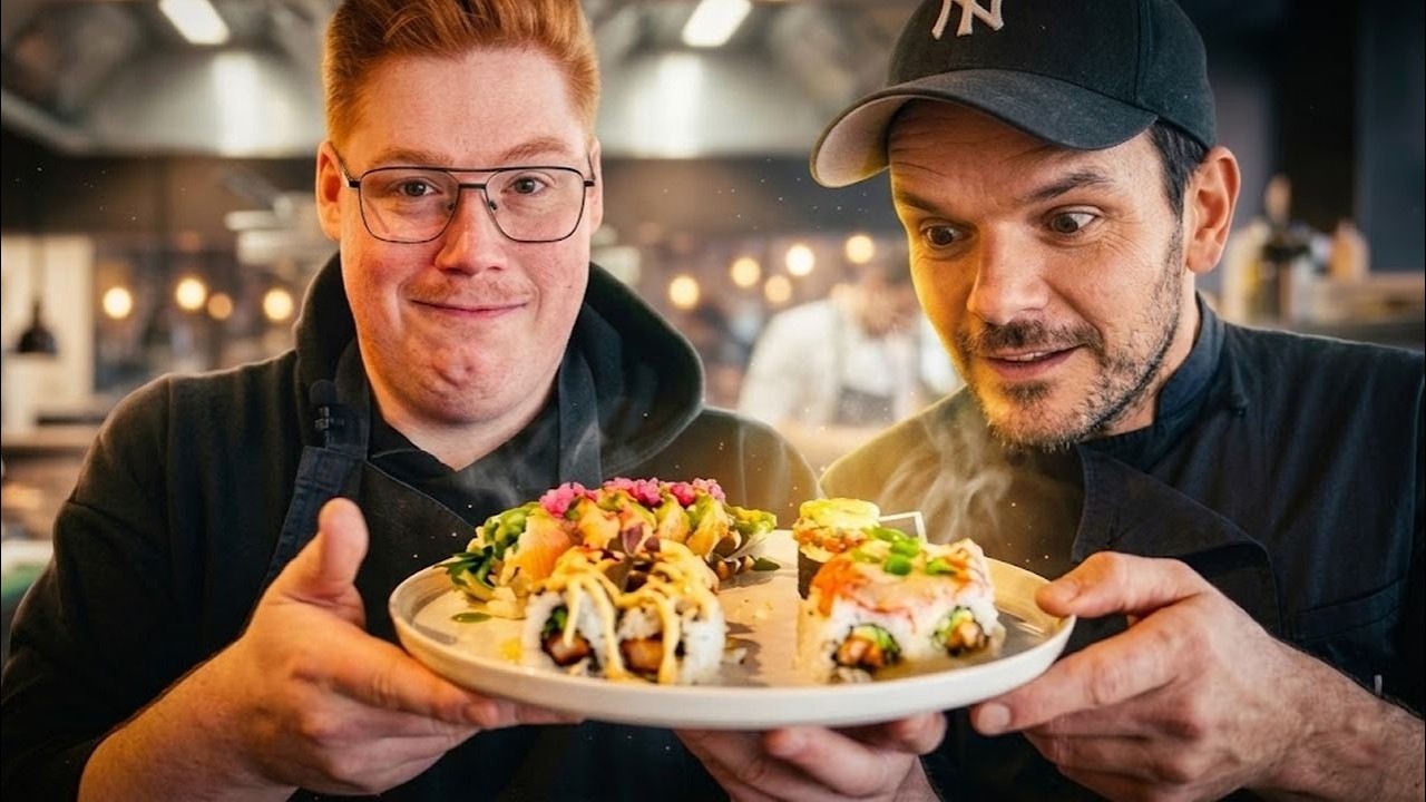 SUSHI f&uuml;r STEFFEN HENSSLER 🌟 Ich TREFFE IHN das ERSTEMAL!