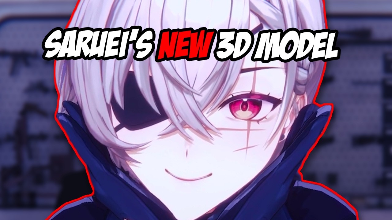 Saruei's NEW 3D model