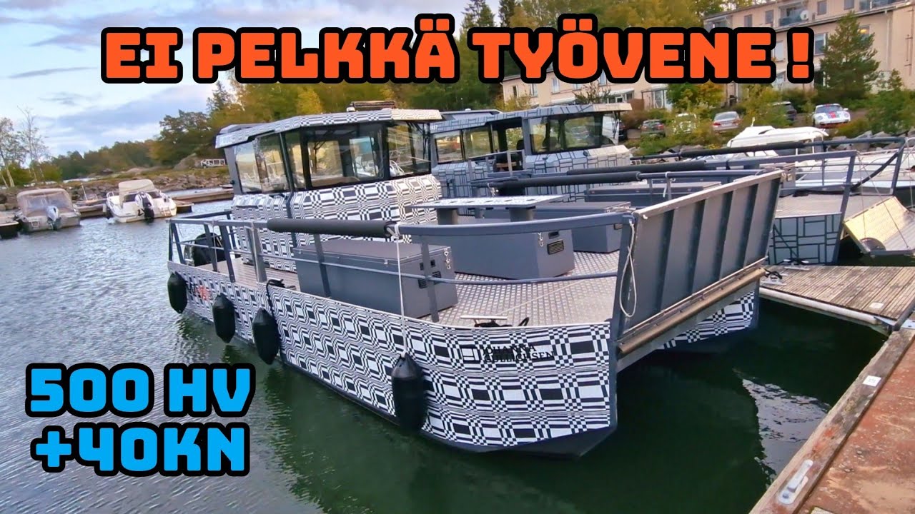 Alumiiniset Katamaraanit testissä isossa Aallokossa ! MAX-Veneet