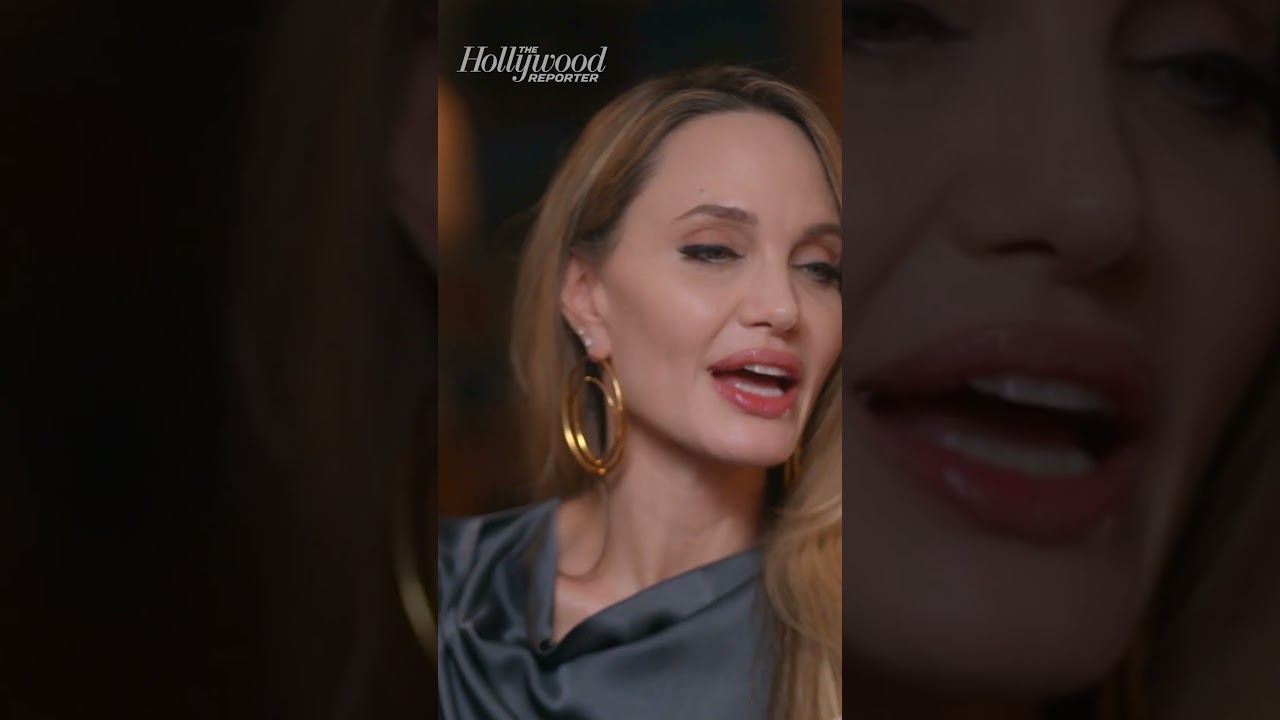 #AngelinaJolie Says She Doesn't Like Watching Herself On Screen Sometimes #shorts