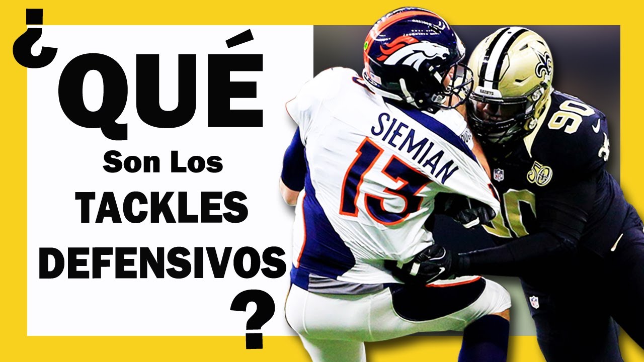 🔴 DEFENSA Posiciones del Futbol Americano 🔻 DEFENSIVE TACKLE