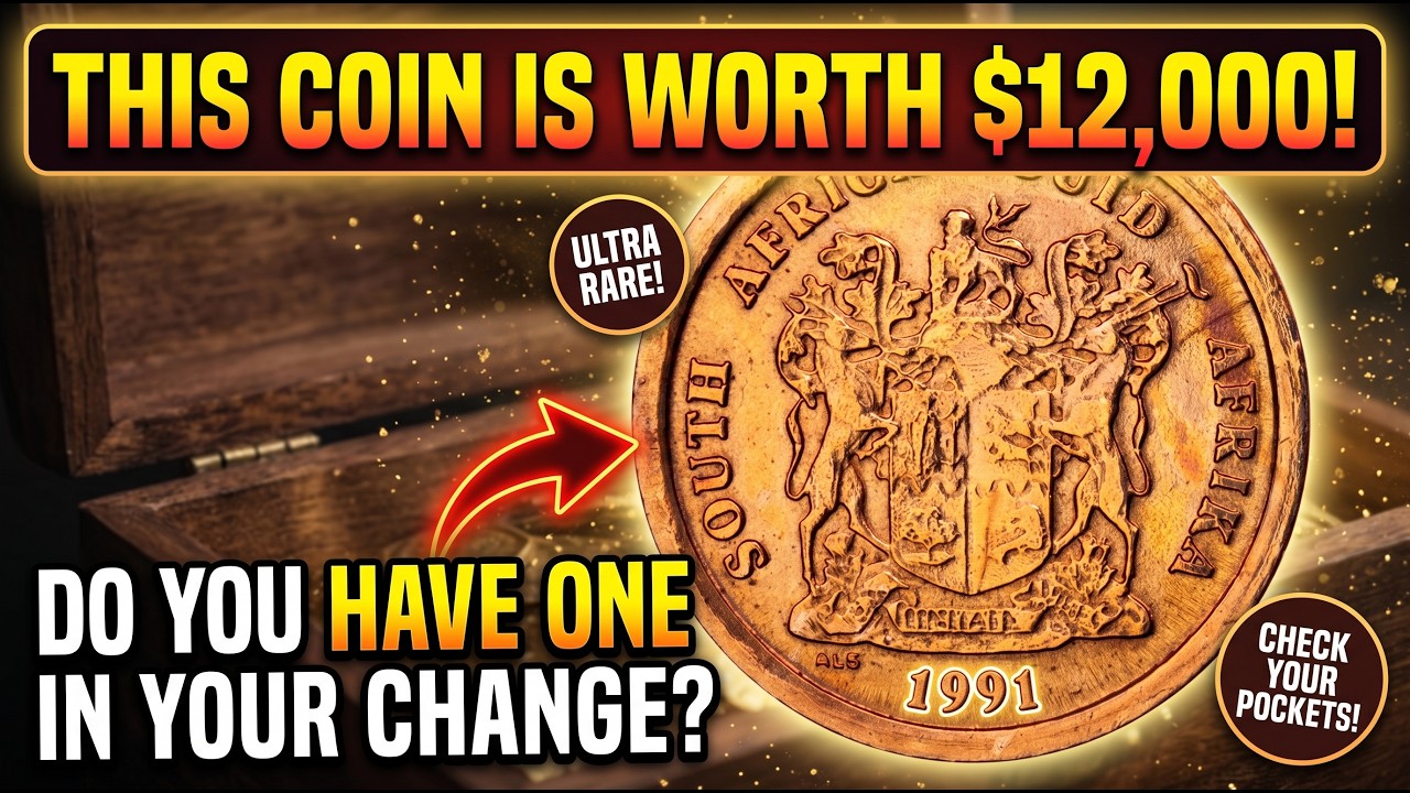 Look For These 2 Ultra-Rare South African Coins Worth A Fortune!