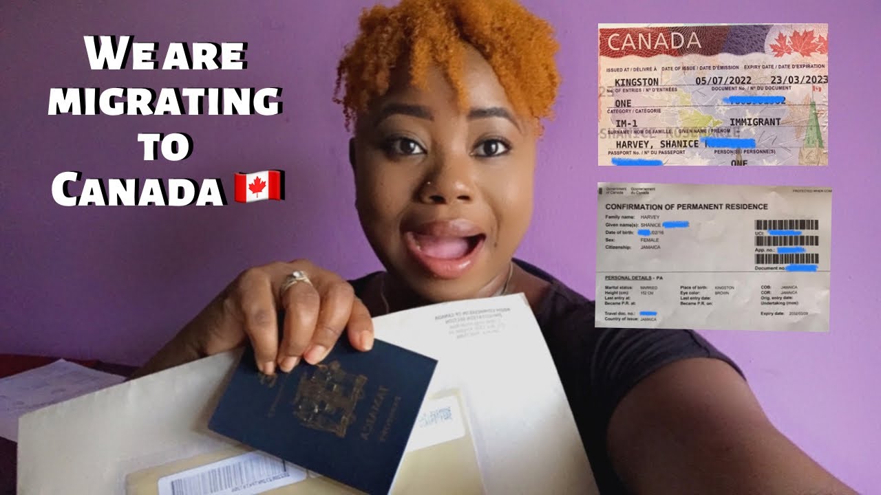 We are migrating to Canada 🇨🇦:Passport Request,passport stamping,Opening Our IRCC package😊🙏🏽