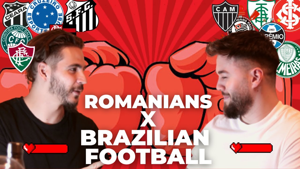 Brazilian football challenge : ROMANIANS VS BRAZIL
