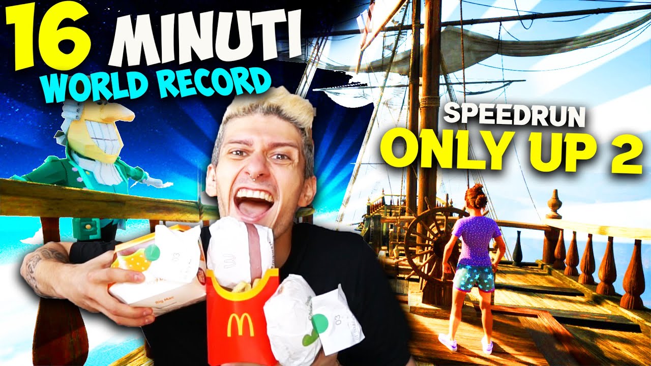 FINISCE ONLY UP 2 PRIMA CHE IO FINISCA IL MC DONALD !! SPEEDRUN WORLD RECORD
