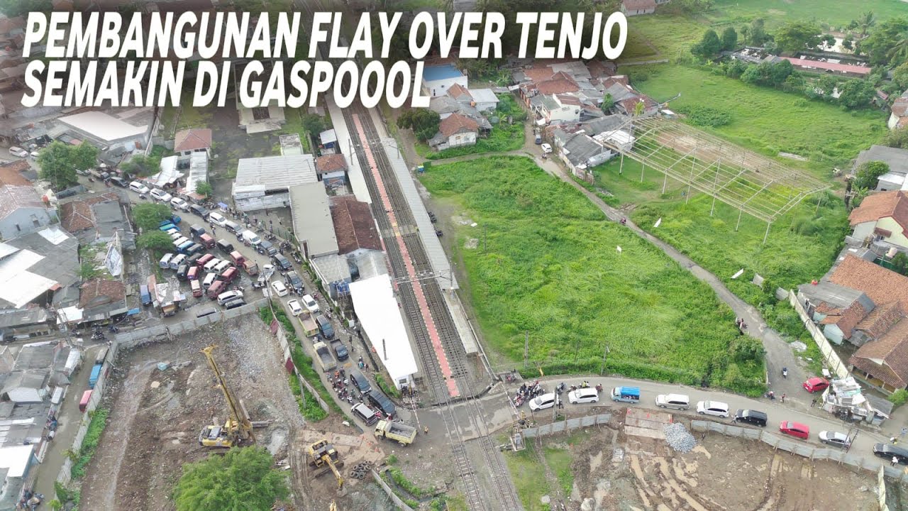 FLYOVER TENJO SEMAKIN DI PERCEPAT PEMBANGUNAN NYA UPDATE FEBRUARI 2024