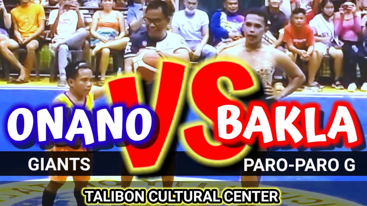 ONANO Giants vs BAKLA Paro-Paro G | EXHIBITION GAME | Talibon Cultural Center