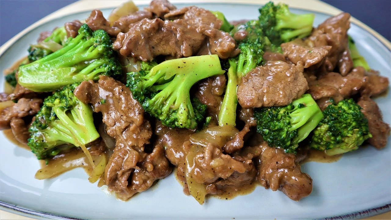Beef Broccoli Black Pepper Recipe - Resep Daging Sapi Brokoli Lada Hitam ala Restoran