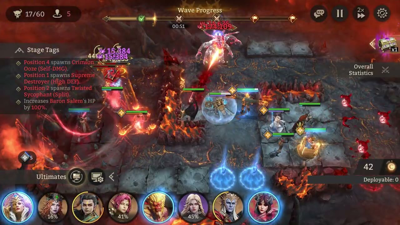 Molten Obsidian Lvl 3 (RED) - Watcher of Realms #watcherofrealms #Jancontentsevent