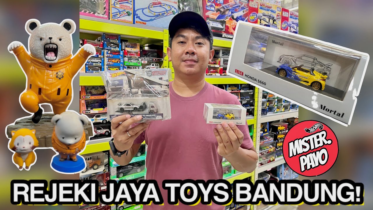 REJEKI JAYA TOYS BANDUNG! LEGENDA TOKO DIECAST DAN MAINAN FIGURE SEBANYAK 30.000 ITEM DI BANDUNG!