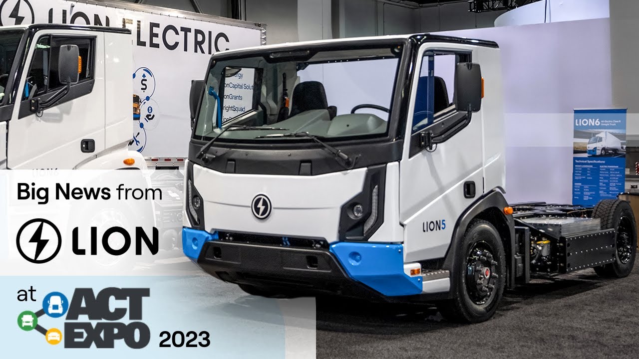 Lion Electric Brings Big News to ACT Expo 2023 | EVENT RECAP