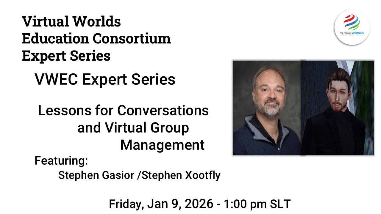 VWEC Expert Series:  Engagement Clinic -  Lessons for Conversations and Virtual Group Management