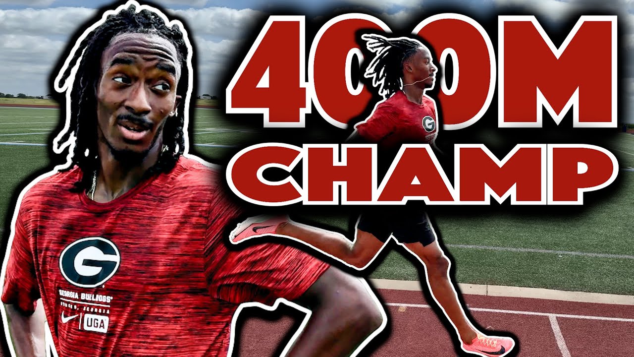 Будущая звезда NCAA в беге на 400 метров 👀 | Джонатан Симмс
