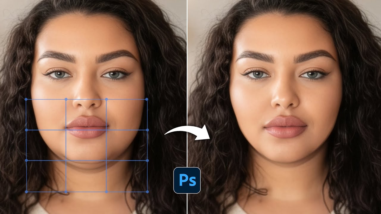 Remove Double Chin in Photoshop | Photoshop Tutorial