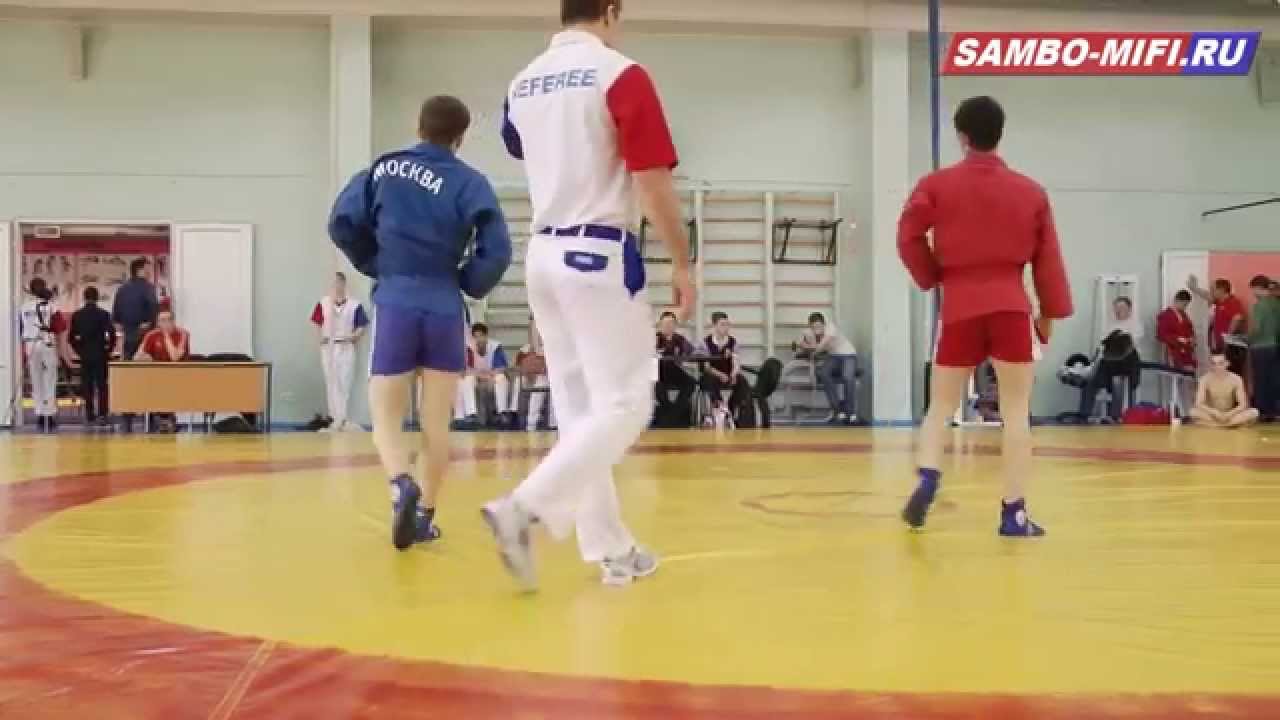 Первенство Москвы по САМБО 2015 апрель, финальные схватки 50кг и 60кг