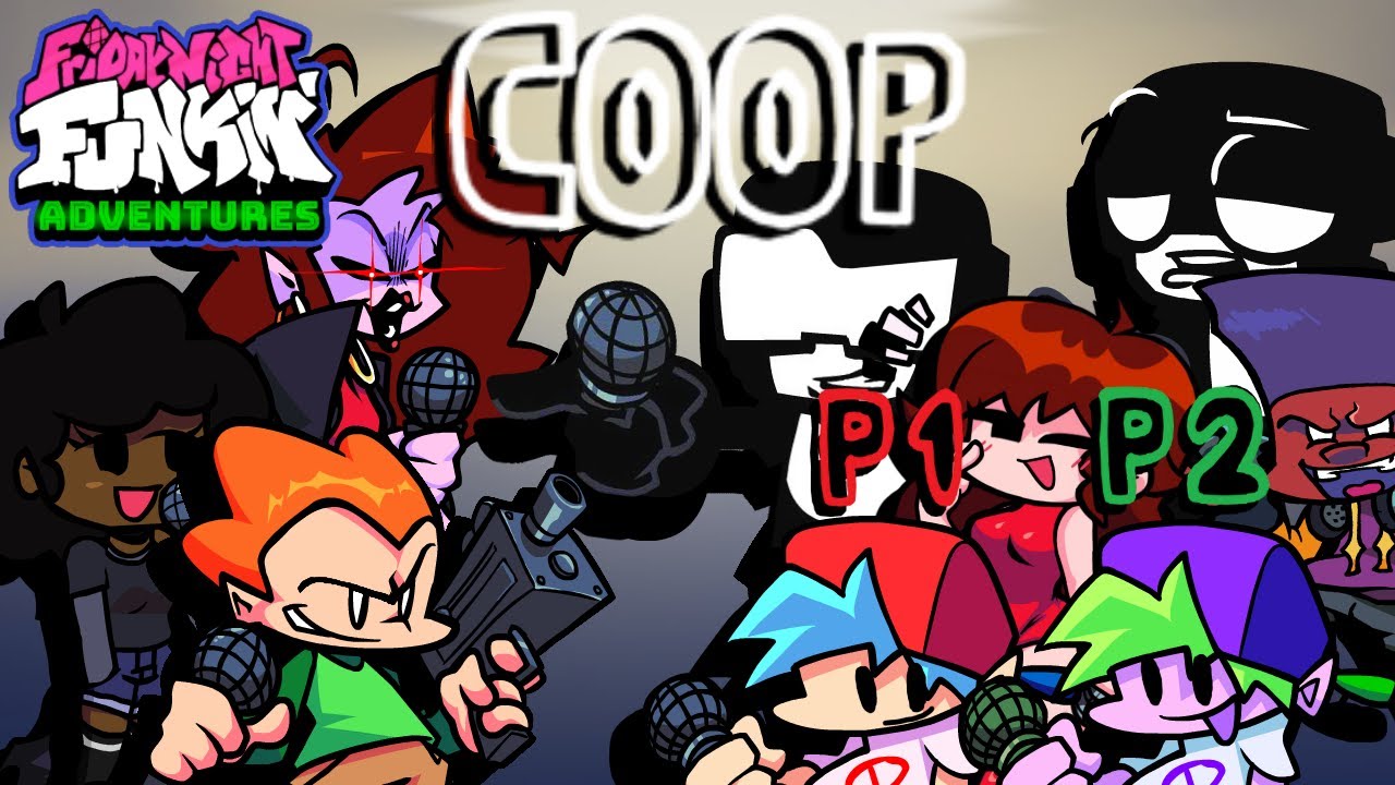 DOWNLOAD! | FNF Adventures 1.3 Week 3, Week 4 and More! | 2 Players Coop!