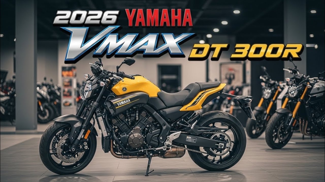 Новый Halimaw! YAMAHA DT VMAX 300R 2026 года – Полный обзор | Мощность, дизайн и внедорожный зверь!