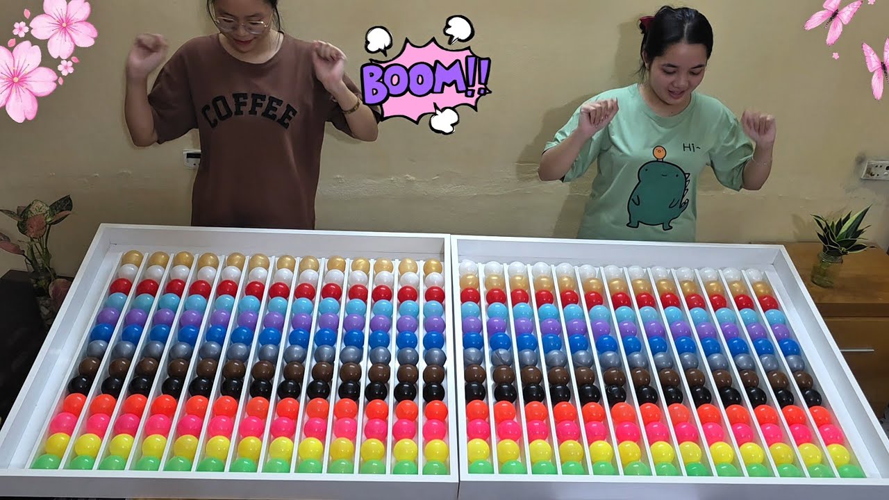 🌸 Relaxing Color Ball Sorting | Peaceful ASMR Puzzle 🎶