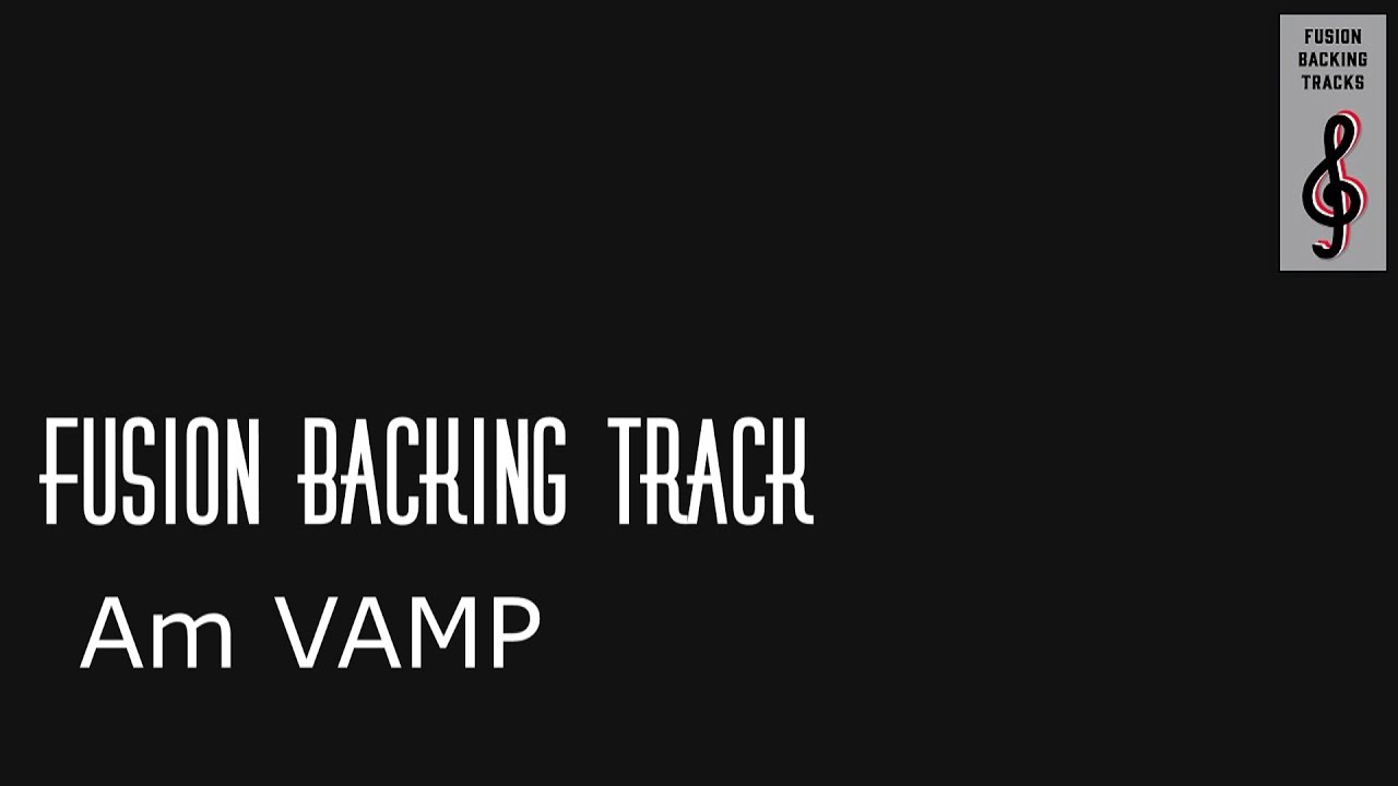 Fusion Backing Track | A MINOR VAMP | Funk