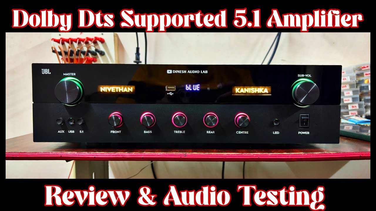 Dolby Dts Supported 5.1 Amplifier🔥|For Booking 📱9443474754|#salem #namakkal #tamilnadu 