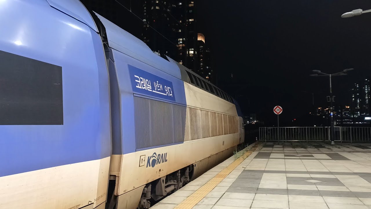 #경부고속선 #052 부산발 서울행KTX산천 천안아산역 열차 발차 (2025.10.18)