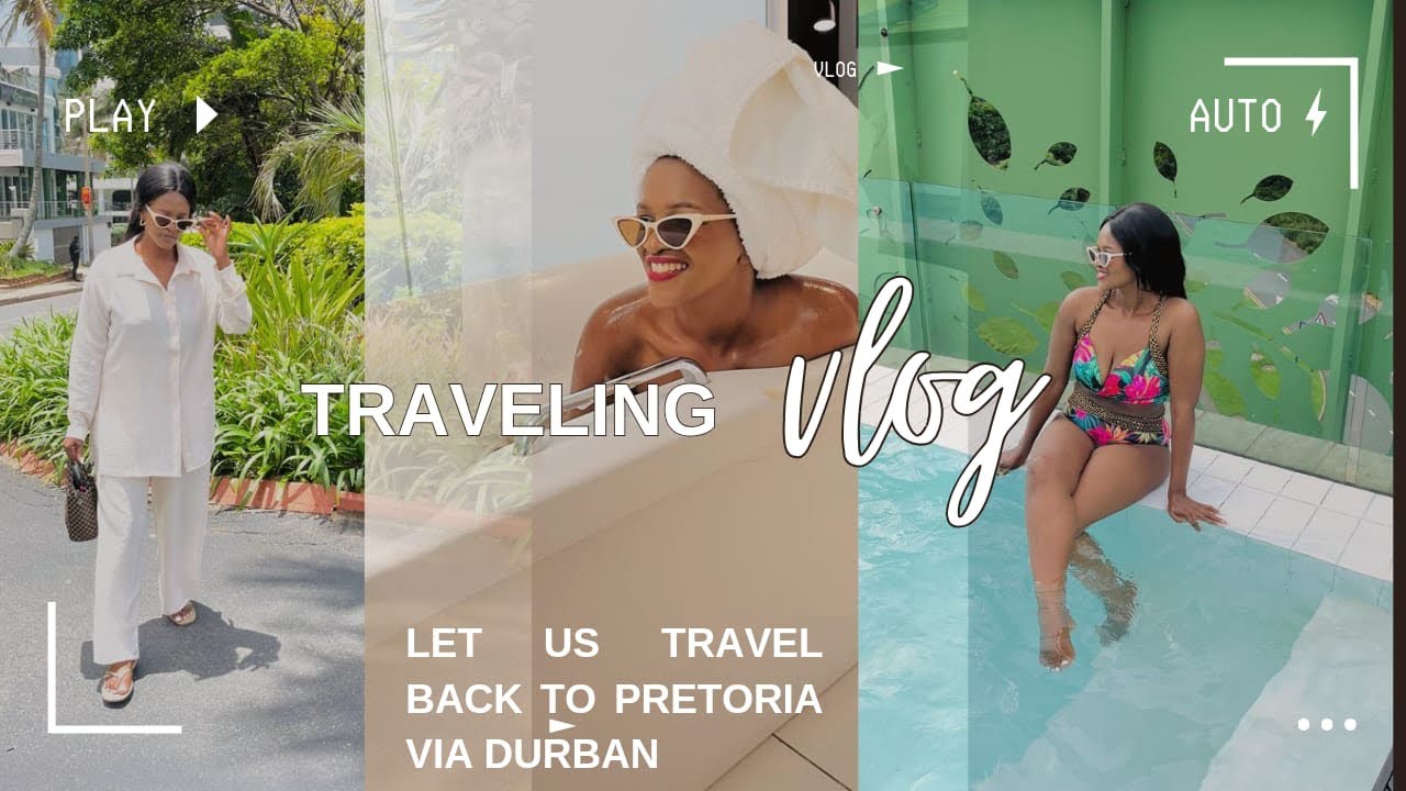 VLOG || LET US TRAVEL BACK TO PRETORIA VIA DURBAN || SOUTH AFRICAN YOUTUBER