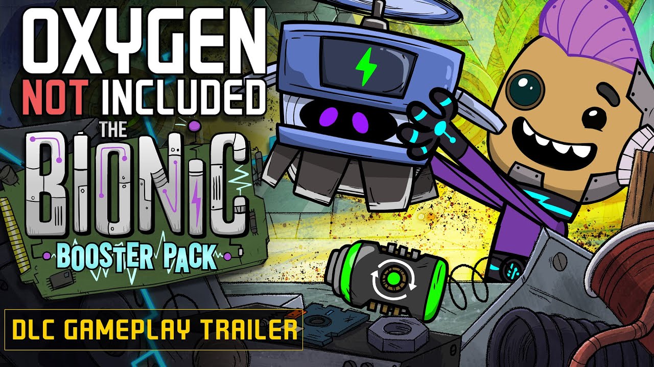 Oxygen Not Included [Animated Short] - Bionic Blues (Bionic Booster Pack DLC)
