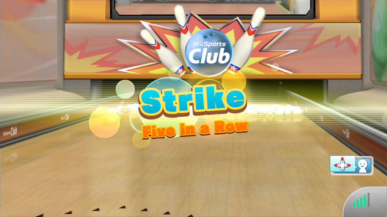 Wii Sports Club - 100 Pin Bowling (3-player online) HD Gameplay