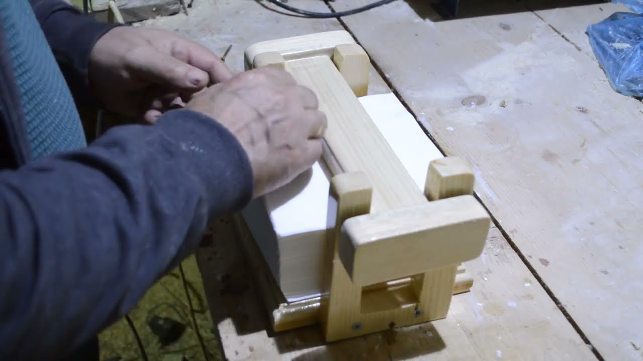 Drveni držač za salvete – izrada korak po korak | DIY woodworking
