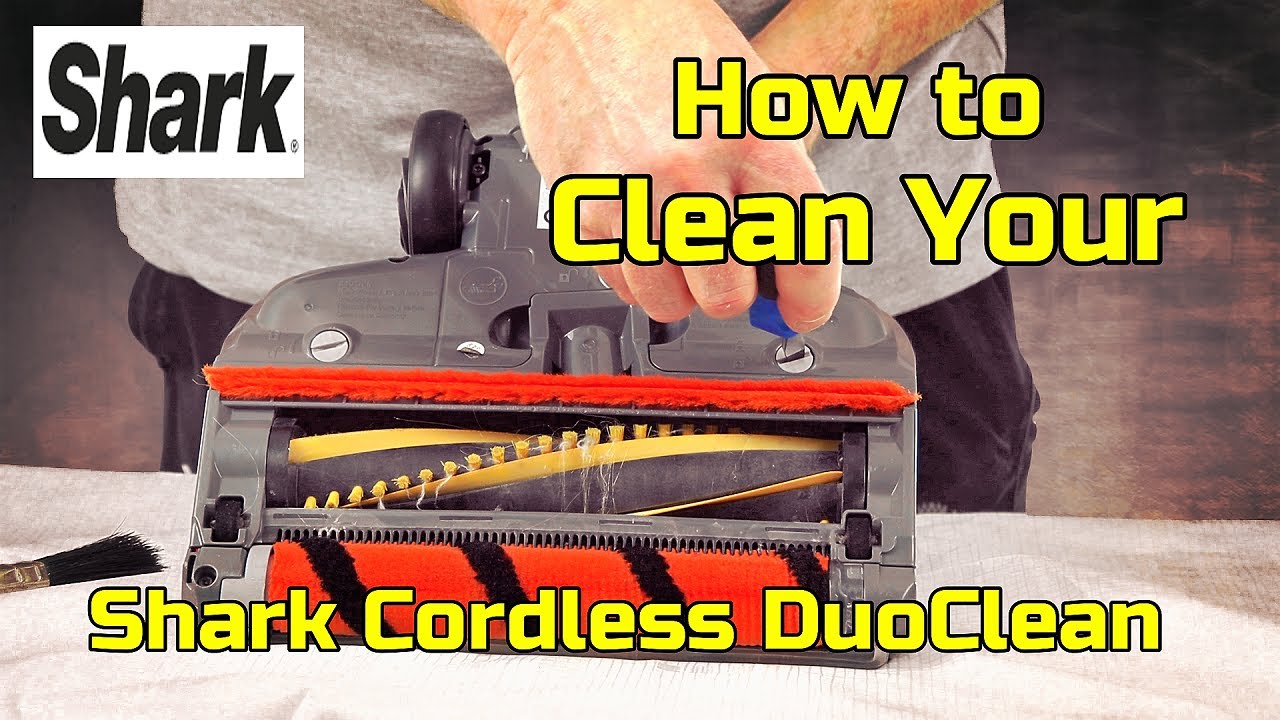 How to Clean Shark Anti Hair Wrap Cordless Vacuum Cleaner  IZ251UK