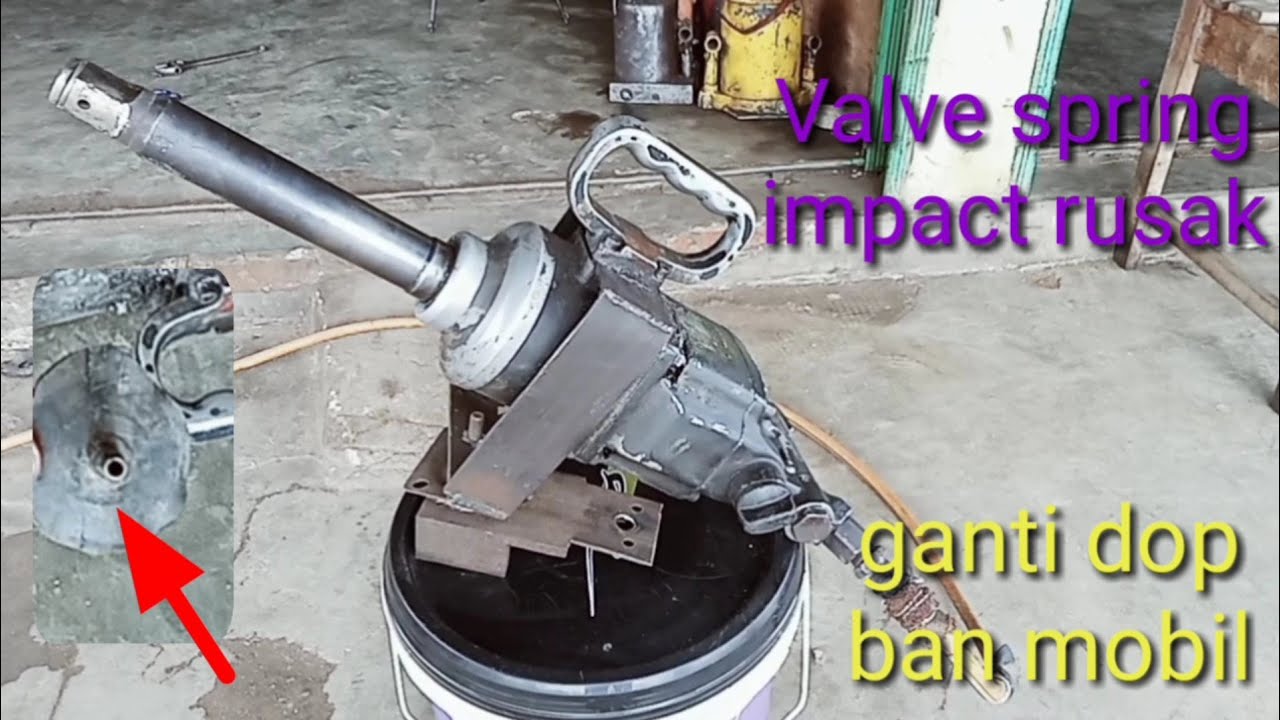 Impact ngempos !! Valve spring rusak !! ganti dop ban mobil