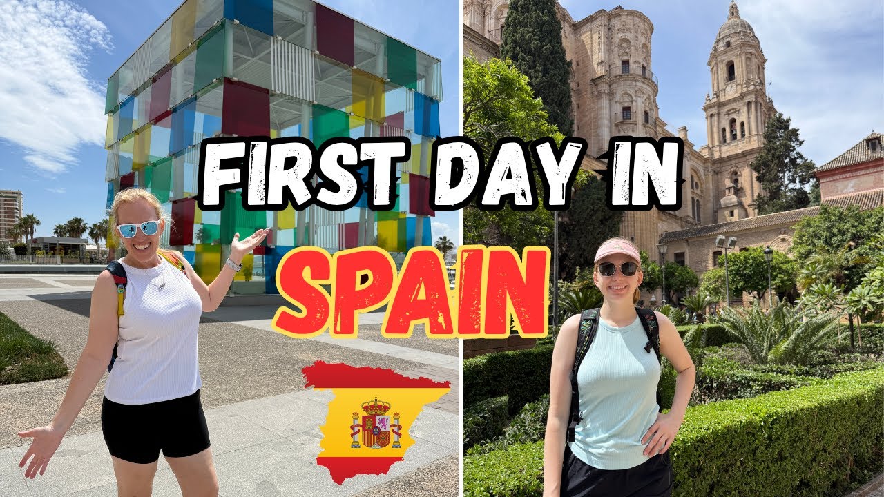 WE MADE IT TO SPAIN -- FIRST TIME OUT OF THE USA! 🇪🇸 