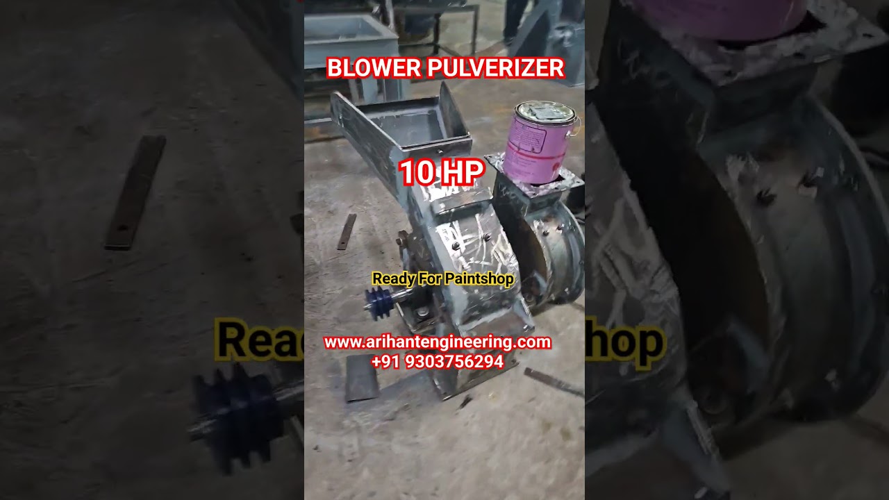 BLOWER PULVERIZER, 10HP PULVERIZER, MASALA GRINDER, M.S PULVERIZER,HEAVY DUTY PULVERIZER,HAMMER MILL