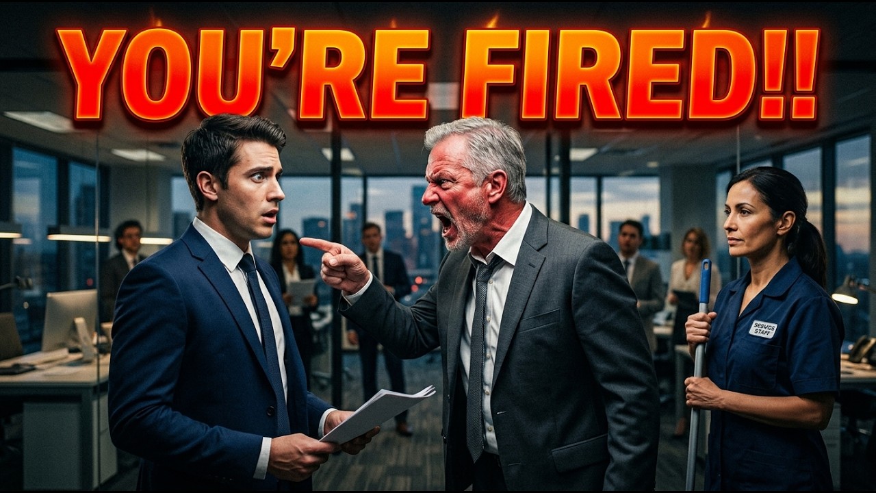 They Tried to Fire Him From His Own Company Until the ‘Office Cleaner’ Walked Into the Boardroom
