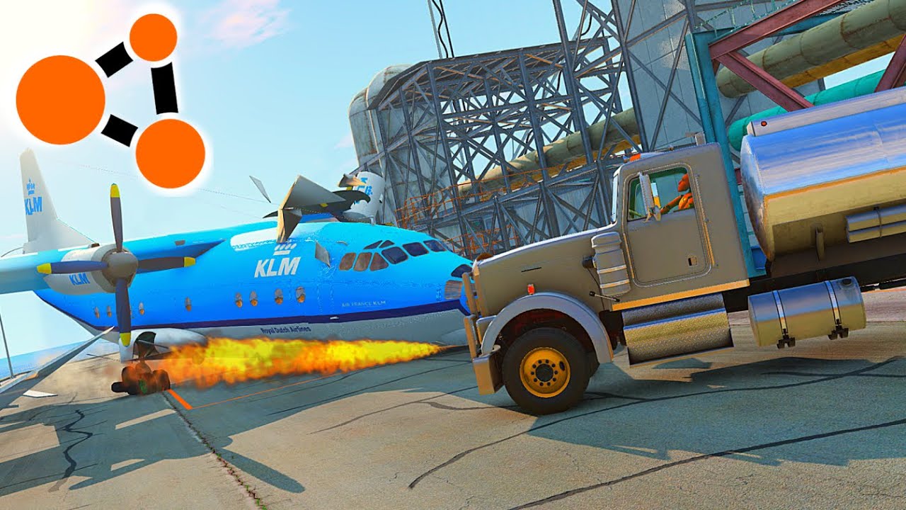 Airplane Crashes #10│BeamNG Drive