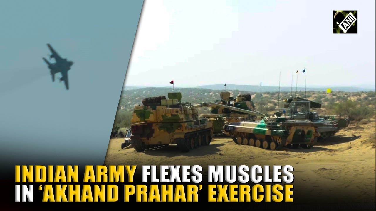 Indian Army showcases lethal firepower in Jaisalmer during &lsquo;Akhand Prahar&rsquo; exercise