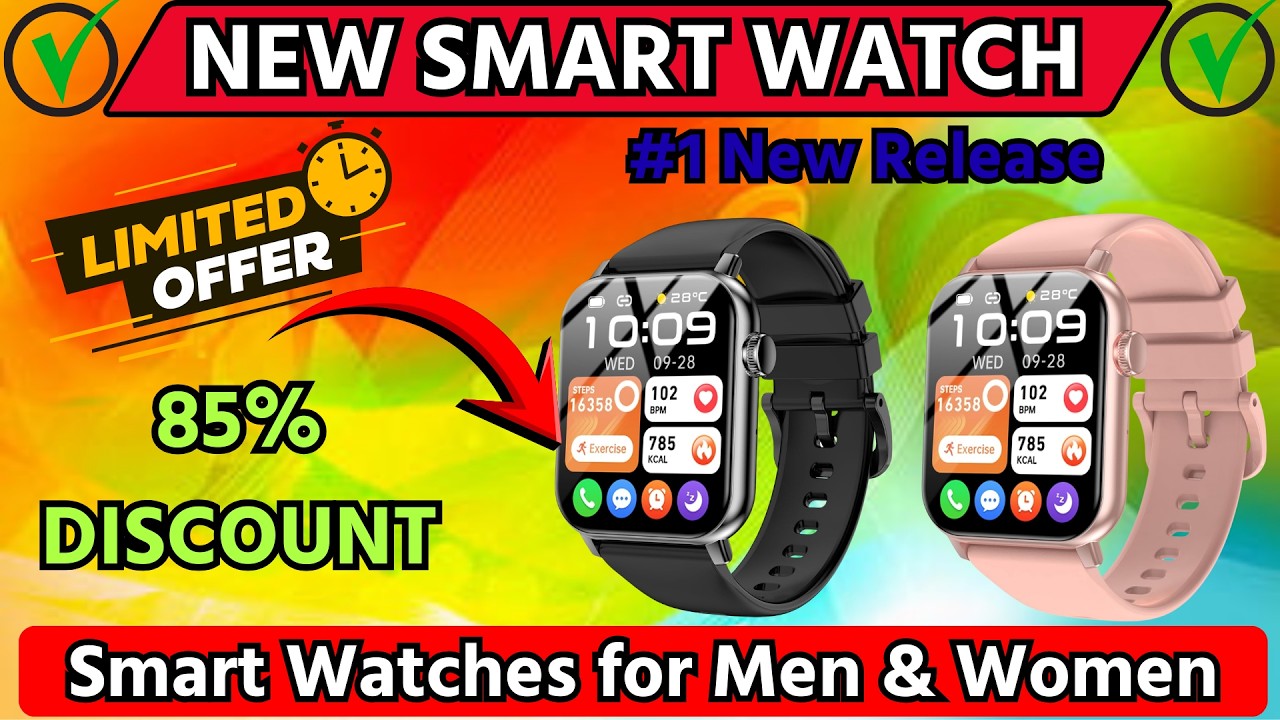Cheap Smart Watch for Men & Women | New Low Budget Smart Watch 2026