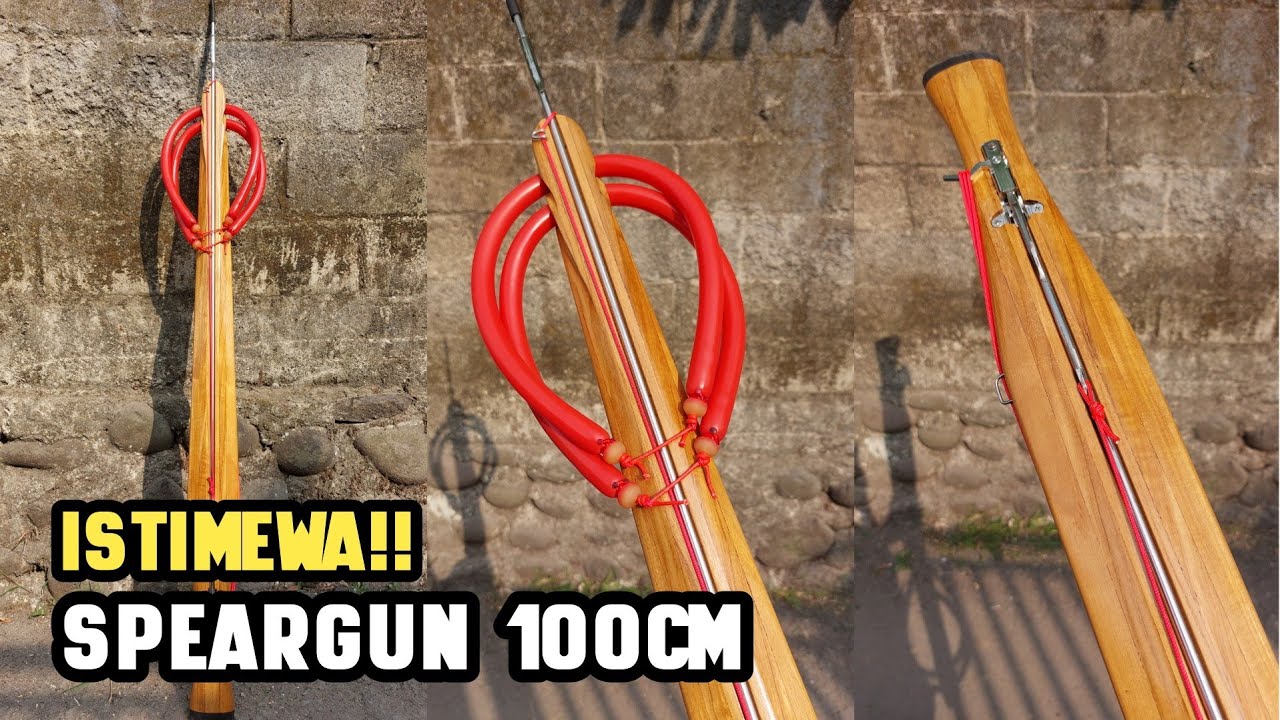 Mantap!! Review Speargun 100cm Untuk Laut | Spearfishing Indonesia