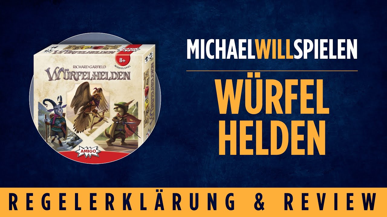 WÜRFELHELDEN – Regelerklärung und Review – MICHAEL WILL SPIELEN