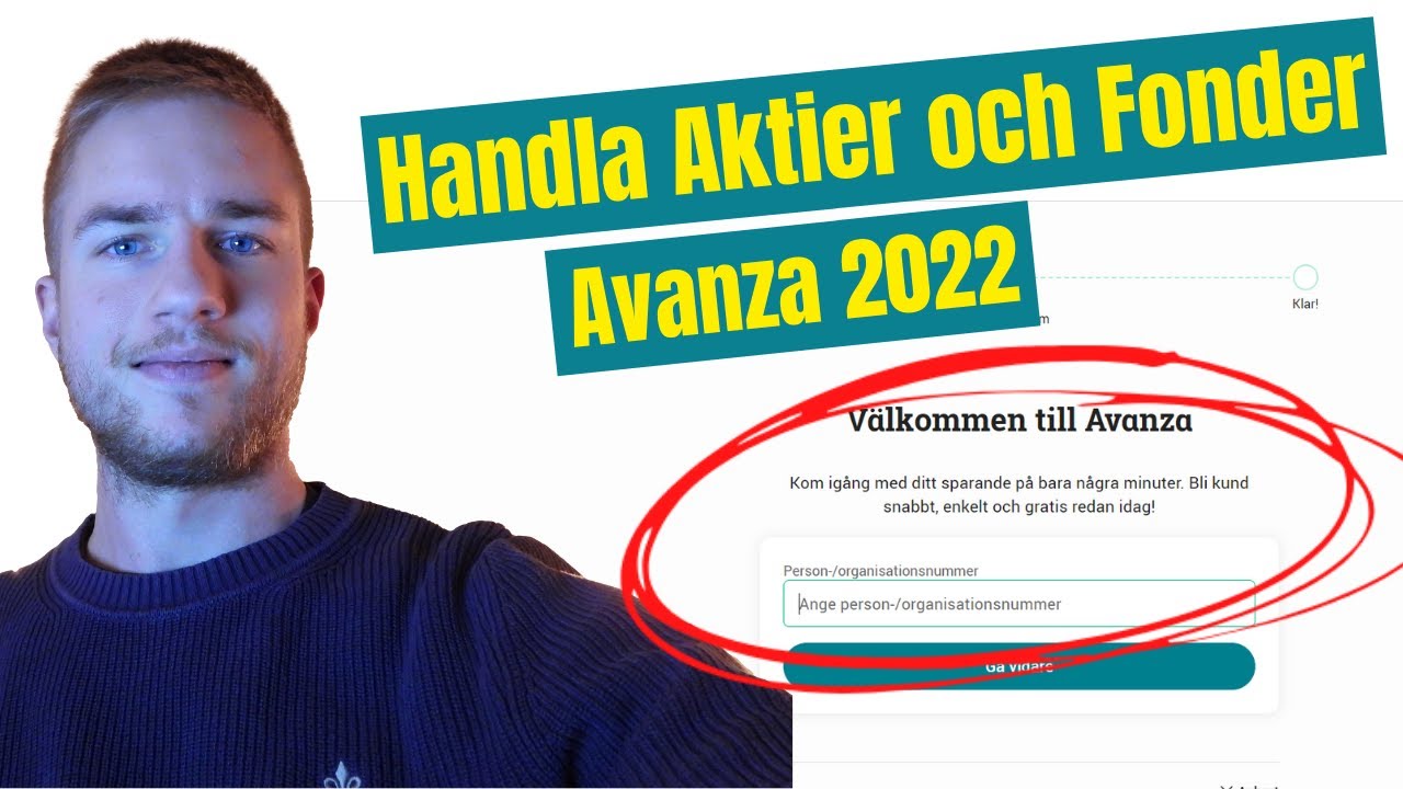 Handla Aktier & Fonder Som Nyb&ouml;rjare P&aring; Avanza 2022