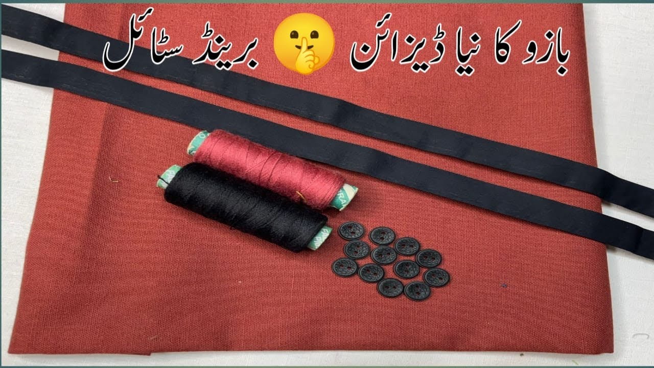 Very Easy And Elegant Sleeves Design Cutting And Stitching 2026 || Sleeves Design For Plain Suit 