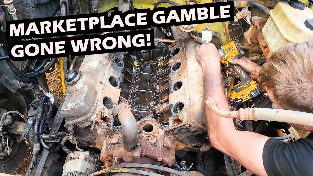 Engine Tear Down on Ford 429 - F700 Dump Truck