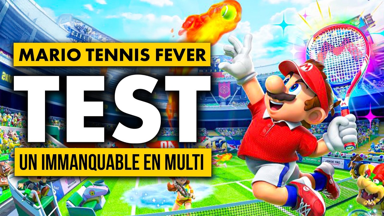 TEST Mario Tennis Fever : Une BELLE PETITE SURPRISE et FUN en multijoueur ! 💥