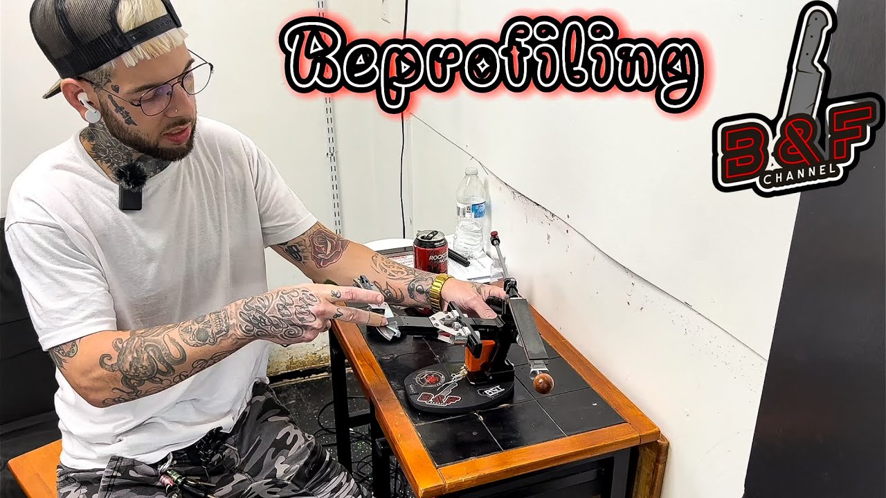 HOW TO GET A PERFECT EDGE PROFILE WHEN USING A GUIDED SHARPENING SYSTEM